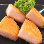 Thick-sliced ham cutlet