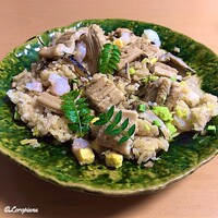 御料理 寺沢 - 穴子と海老のちらし寿司