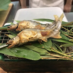 赤坂 菊乃井 - 昼懐石１２１００円。鮎塩焼き。今回も、とても美味しくいただきました（╹◡╹）（╹◡╹）