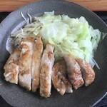 さわ屋食堂 - ポークソテーアップ