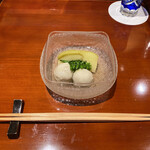 銀座 しのはら - 愛知県産 姫オクラ、京都府産 賀茂茄子、石川小芋