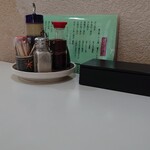 Oshokujidokoro Sekaishiten - テーブルの卓上