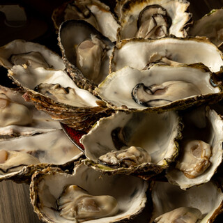 Thorough quality control◎We are proud of our menu that makes use of fresh Oyster and seafood.