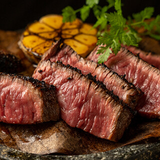 Meat Dishes are also popular! High-quality Japanese beef served as Steak or roast beef