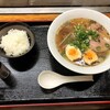 Teppanyaki Kawata - かわ田ラーメン。小ライスはサービス。