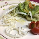 OSTERIA SELVAGGINA - 〈夏メニュー〉ズッキーニのチーブス風パスタ