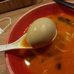 まんかい - 味玉は丸ごと