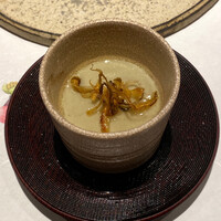 南青山 七鳥目 - ごぼうの茶碗蒸し