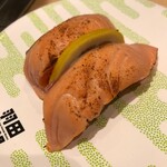 回転寿司 羽田市場 - 塩炙りサーモン