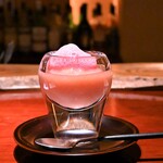 バー ル・サロン - 桃のカクテル