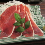 森のおはな - 鴨肉の刺身