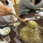 森のおはな - 番長、鍋リフト