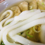 立喰い生麺 - 柔らかな麺