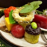 日本料理 直 - 昼・月替わり3500円の八寸