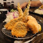 酒肴 新屋敷 - 太刀魚フライ