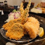 酒肴 新屋敷 - アジフライ