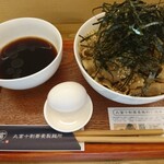 丸富十割蕎麦製麺所 - 十割肉そな(1000円→900円)