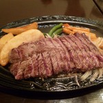 ろーいん - 2012.6.15 ろーいんステーキ（１８０ｇ）