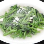 Stir-fried water spinach