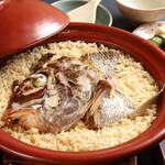 割烹 青山 - 鯛めし