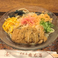 京都 権太呂 本店 - 冷やしきつねうどん（1200円）