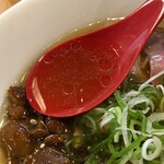 稲庭中華そば - 稲庭中華そば　スープアップ