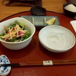 天ぷらふく西 禅と匠 - サラダ（2020.7-1）