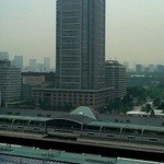 永坂更科 布屋太兵衛 - 東京駅が見えます