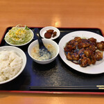 台湾料理 福祥閣 - 黒酢鶏ランチ　by zooさんの美食胃酸