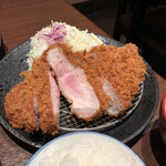 とんかつ檍 - リブロース定食¥3000 林SPF400g!!