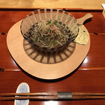 六本木 kappou ukai - じゅん菜入りのお蕎麦