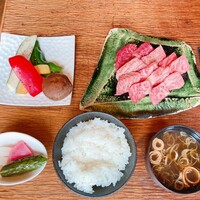 飛騨牛一頭家 馬喰一代 銀座 - 炭火焼ランチ（飛騨牛150g）