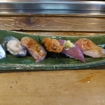 鮨 笹元 - 地魚の握り