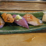 鮨 笹元 - 地魚の握り