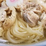 塩そば専門店 桑ばら - 冷やし塩そば（ポン酢ジュレ）