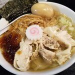 塩そば専門店 桑ばら - 冷やし塩そば（ポン酢ジュレ）