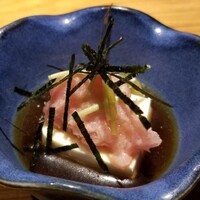 吉祥寺 三うら - ネギトロ豆腐