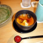 鮨 奈可久 星野 - 茶碗蒸し