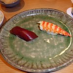 鮨 奈可久 星野 - ヅケ　海老