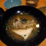 鮨 奈可久 星野 - スズキの頭のお椀