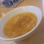 Kaname - 中華丼についてきたスープ