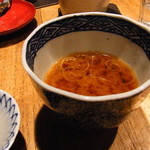 焼鳥 今井 - 味噌仕立て鶏スープ　美味いで～～！