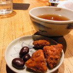 焼鳥 今井 - デザートと焙茶