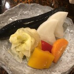 与五郎寿司 - 漬物