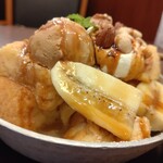 星乃珈琲店 - バナナとキャラメルナッツのフレンチトースト