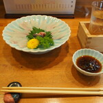 大規鮨し - 活おこぜ造り ＆ 冷酒（呉春 本醸造）