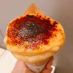 ヨーキーズ クレープリー - クリームブリュレ　¥800