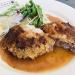 れんが - one cutでの肉汁！