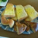 こみちのパン屋さん かて  - 朝食にいただきました・・