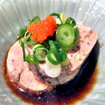 天ぷら処 こさか - こうぐり肝ポン酢（２０１２年６月）